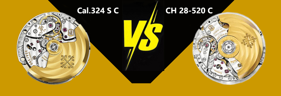 パテックフィリップ ノーチラス スーパーコピーのムーブメント（Cal.324 S C、Cal.CH 28-520 C、Cal.240 PS IRM C LUとCal.324 S QA LU 24 H）について.jpg